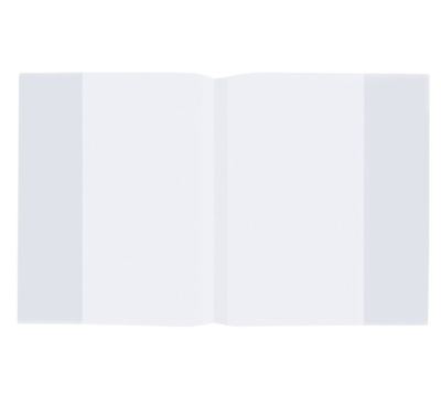 Обложка ПП для тетради и дневника STAFF/ПИФАГОР, прозрачная, 35 мкм, 210х350 мм, 225182