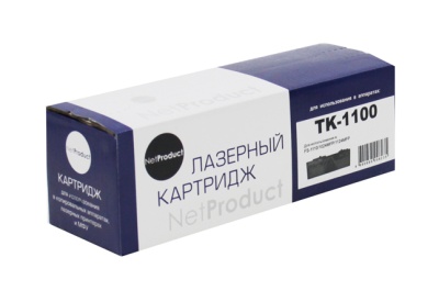 Тонер-картридж NetProduct (N-TK-1100) для принтера Kyocera-Mita FS-1110/1024MFP/1124MFP, 2,1K