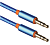 Аудио-кабель Defender JACK 3.5mm (M) - JACK 3.5mm (M), 1.2м, синий [87512]