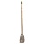 Швабра деревянная веревочная ЛЮБАША, хлопок, 120 см, ворс 30 см, 603633