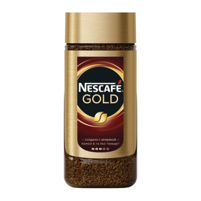 Кофе растворимый NESCAFE "Gold", сублимированный, 95г, стеклянная банка 266019