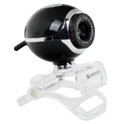 Веб-камера Defender C-090 0,3 мп, черный