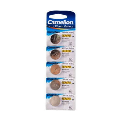 Батарейка Camelion CR 2025 (5*Bl, 3V) 0325 
