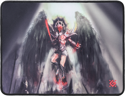 Игровой коврик Defender Angel of Death M 360x270x3 мм, ткань+резина 50557