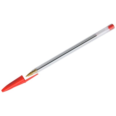 Ручка шариковая OfficeSpace красная, 0,7мм BPr_15931