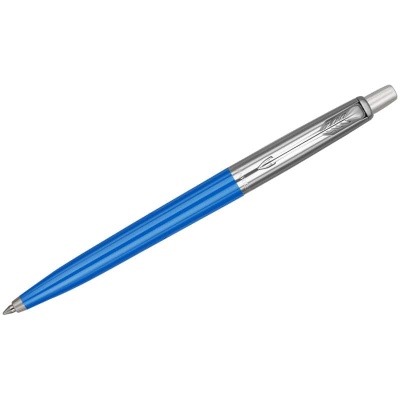 Ручка шариковая Parker "Jotter Originals Blue Chrom CT" синяя, 1,0мм, кнопочн., подар. уп., 2111181