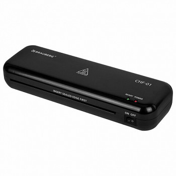 Ламинатор BRAUBERG CHF-01 А4, 60-150 мкм, 25 см/мин, +резак, обрезчик углов, пленка 52 шт., 532861