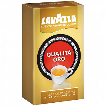 Кофе молотый Lavazza "Qualita Oro", вакуумный пакет, 250г 1991