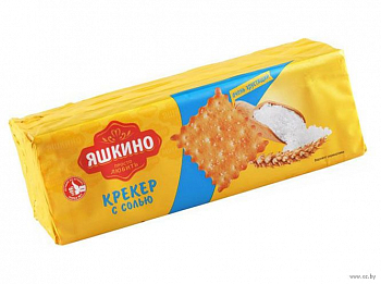 Крекер Яшкино с солью, 125 г