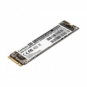 SSD накопитель ExeGate NextPro+ UV500TS256, 256Gb, SATA III, M.2 SFF
