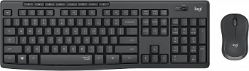 Набор беспроводной клавиатура + мышь Logitech MK295, черный [920-009807]