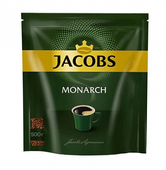 Кофе растворимый MONARCH Original, сублимированный, 500г, мягкая упаковка, 26686