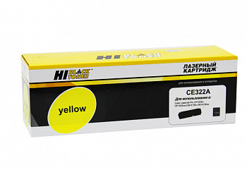 Картридж Hi-Black (CE322A) для принтера HP CLJ Pro CP1525/CM1415, № 128A, Y, 1,3K