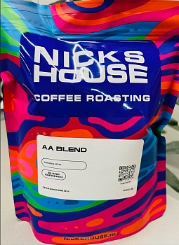 Кофе в зернах NICKS HOUSE "BLEND AA", 1 кг