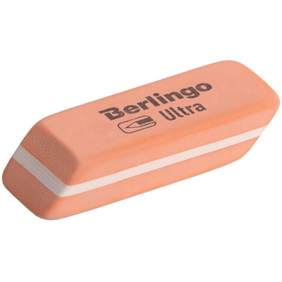 Ластик Berlingo "Ultra", скошенный, натуральный каучук, 42*14*8мм Blc_00190