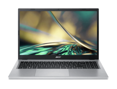 Ноутбук Acer Aspire 3 A315-510P-C4W1, 15.6", IPS, Intel N100, 8Gb, 256Gb, без ОС, серебристый