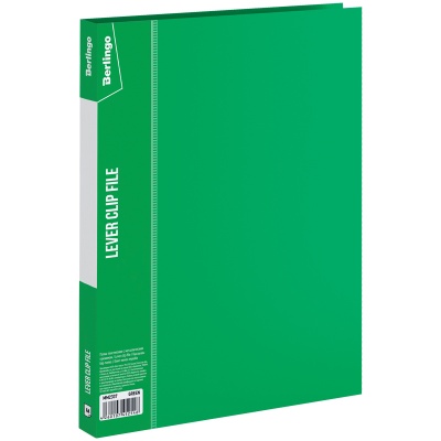 Папка с зажимом Berlingo "Standard", 17мм, 700мкм, зеленая MM2337