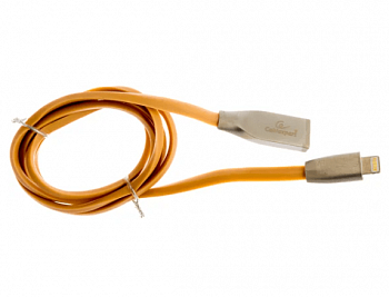Кабель Cablexpert Gold USB 2.0 (AM) - Lightning, 1 м, золотой [CC-G-APUSB01Gd-1M]