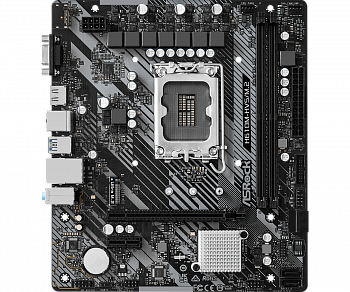 Материнская плата Asrock H610M-HVS/M.2 R2.0, DDR4, LGA 1700, Intel H610, mATX