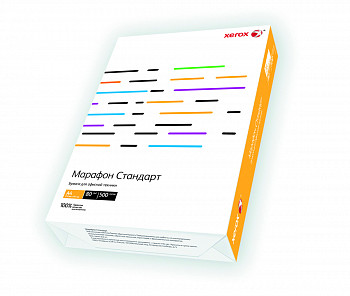 Бумага А4, 80 г/м2, 500 л., XEROX МАРАФОН СТАНДАРТ, класс С, 146% (CIE)