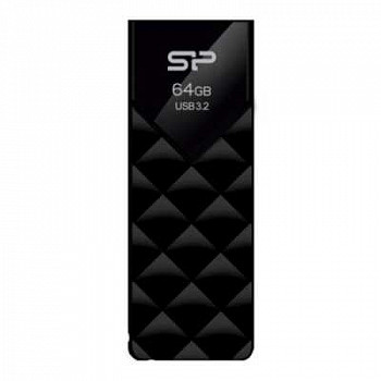 Флеш накопитель 64Gb Silicon Power Blaze B03, USB 3.2, Черный