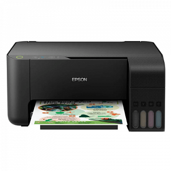 МФУ Струйное Epson L3253, А4, цветной, черный