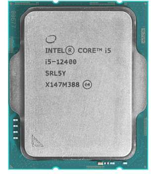Процессор Intel Core i5 12400, LGA 1700, OEM [CM8071504650608/CM8071504555317]