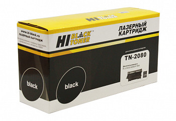 Тонер-картридж Hi-Black (TN-2080) для принтера Brother HL-2130/DCP7055, 1,2K