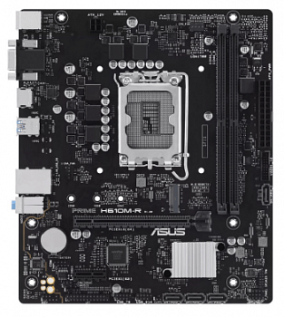 Материнская плата ASUS PRIME H610M-R-SI, LGA1700, mATX, 2xDDR5