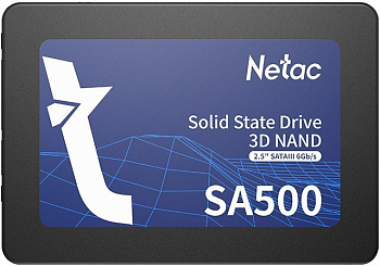 SSD накопитель Netac SA500 NT01SA500-960-S3X, 960Gb, 2.5", SATA III
