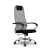 Кресло Метта BP-8, светло-серый/черный, хром (SU-B-8/подл.130/осн.003)
