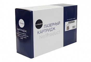 Картридж NetProduct (N-CE262A) для принтера HP CLJ CP4025/4525, Y, 11K