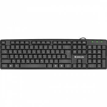 Клавиатура Defender Element HB-520 PS/2 Black (45520)