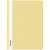Папка-скоросшиватель пластик. Berlingo, А4, 180мкм, желтая с прозр. верхом ASp_04105