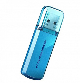 Флеш накопитель Silicon Power HELIOS 101, 32Gb, USB 2.0, синий [SP032GBUF2101V1B]