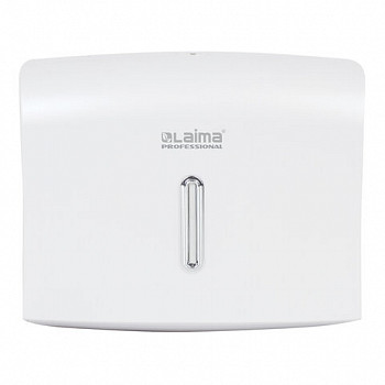 Диспенсер для полотенец LAIMA PROFESSIONAL BASIC (H2), Z-сложения, белый, ABS, 605049