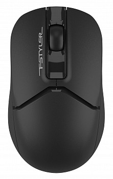 Мышь A4Tech Fstyler FG12, оптическая, беспроводная, черный