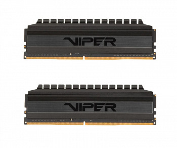 Модуль памяти Patriot Viper 4 Blackout PVB416G400C9K, DDR4, 2 x 8Gb, DIMM