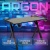 Игровой стол UNITED GAMER ARGON, RGB-подсветка, карбон