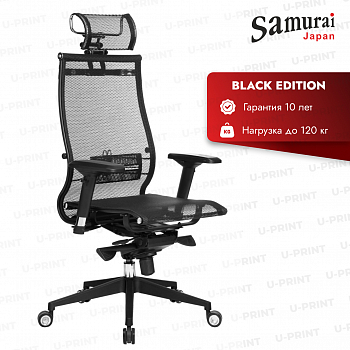 Кресло Samurai Black Edition