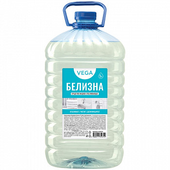 Средство чистящее отбеливающее Vega "Белизна", 5л, 314215