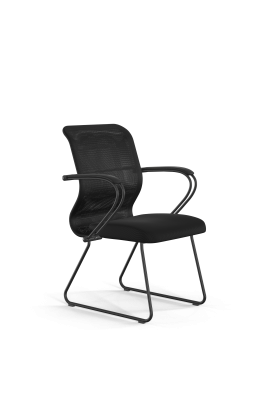Кресло для посетителей Метта ErgoLife Sit 8, черный [M4-8K]