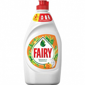 Средство для мытья посуды, 900 мл, FAIRY (Фейри) "Апельсин и лимонник"