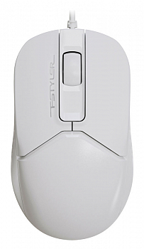 Мышь A4TECH Fstyler FM12, оптическая, проводная, белый