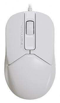 Мышь A4TECH Fstyler FM12S, оптическая, проводная, белый