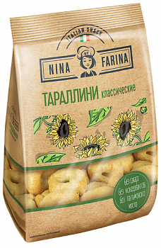 Тараллини «Nina Farina» классические, 400 г