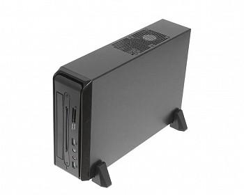 Корпус LinkWorld LC-820-01B LW1-65W черный 65W miniITX 2xUSB2.0 audio CardReader ext