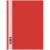 Папка-скоросшиватель пластик. OfficeSpace, А4, 160мкм, красная с прозр. верхом Fms16-4_717