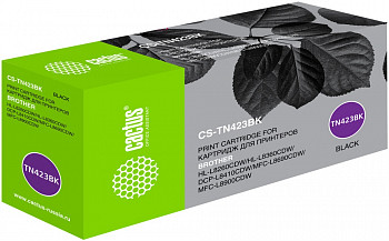 Картридж Cactus CS-TN423BK, черный, 6.5K