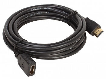 Кабель Telecom HDMI (m) - HDMI (f) 3м VHD6105D